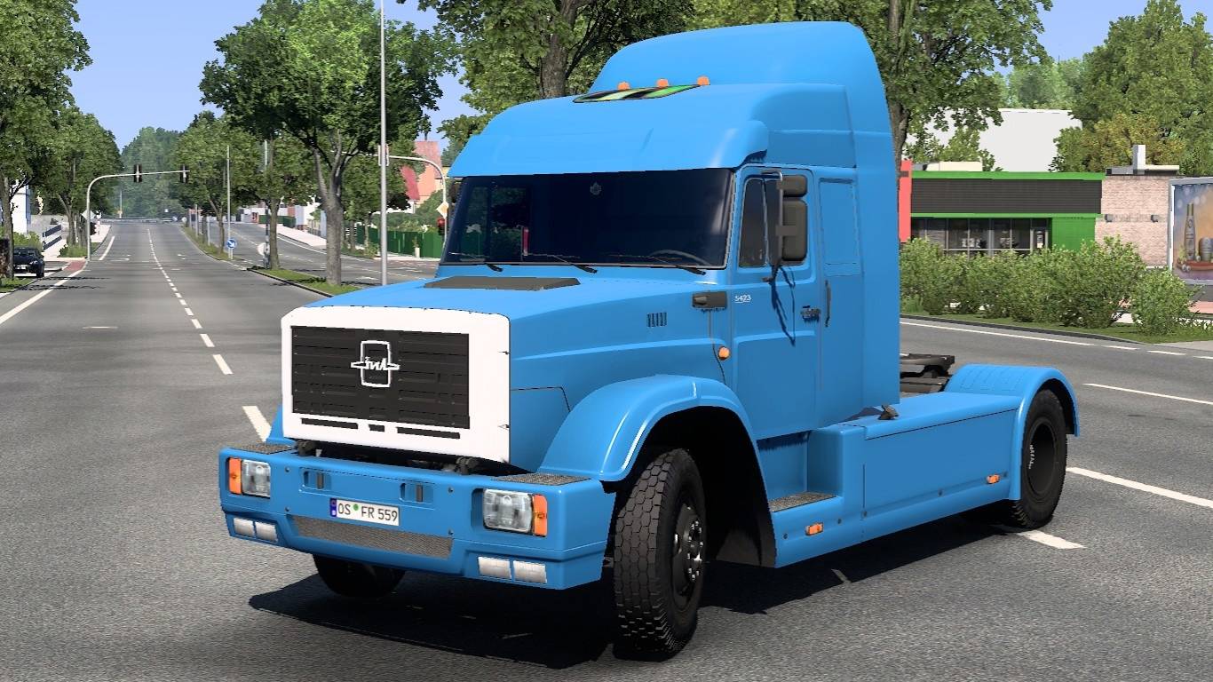 Мод Легенда 90 х годов , Зил 5423 для EURO TRUCK SIMULATOR 2