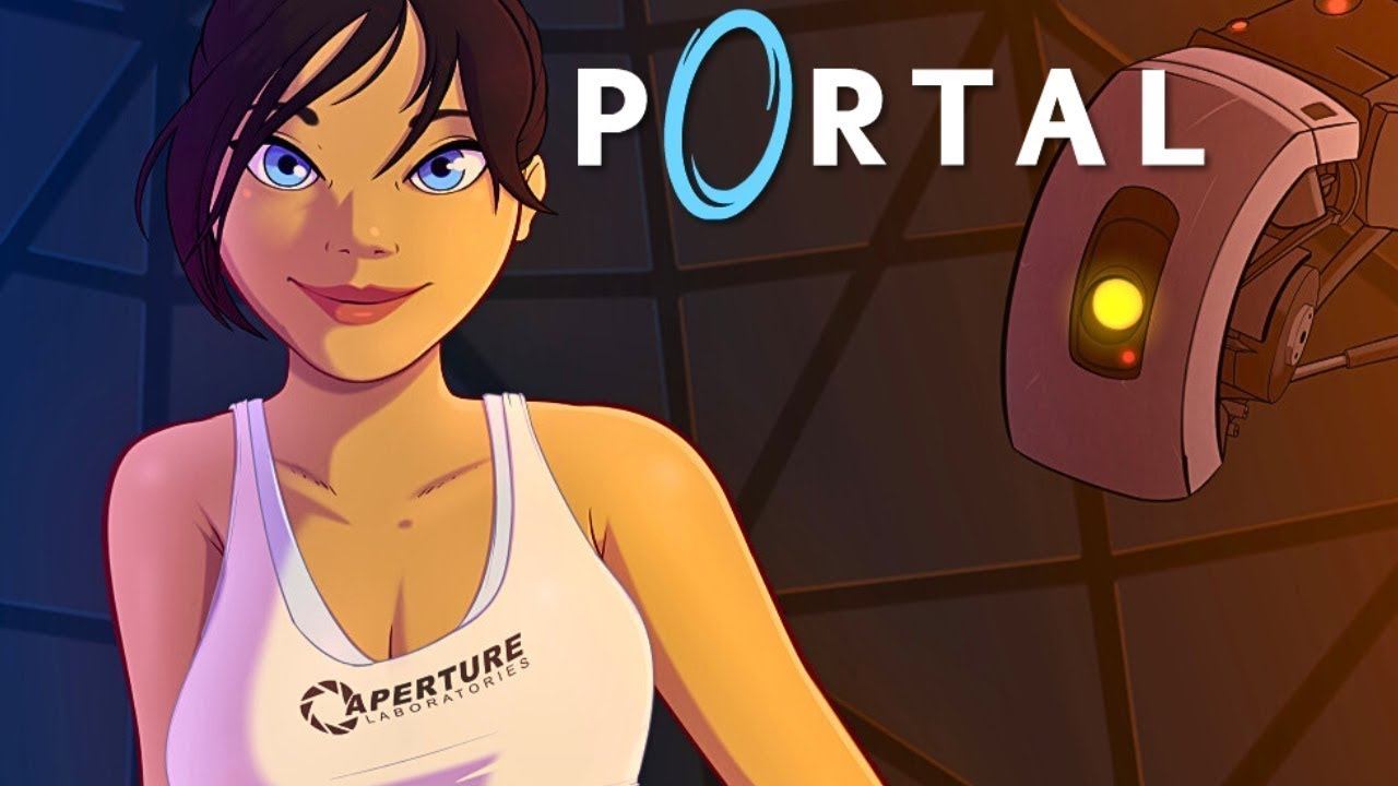 ПРОХОДИМ СКВОЗЬ СТЕНЫ ДЕНЬ 2 #portal2    !tt !yt #shorts #twitch