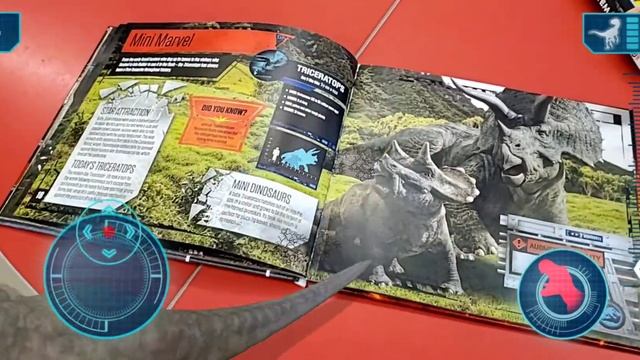 AR / Augmented reality Dinosaurs - Carlton Books Raptor rescue. for education.