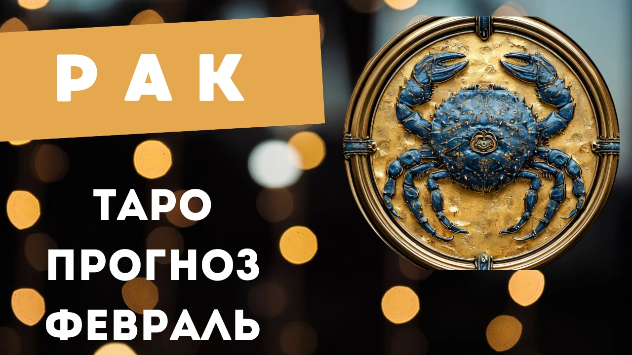 РАК 💯 ПРОГНОЗ #таро  НА ФЕВРАЛЬ 2025 🍀 события и энергии месяца