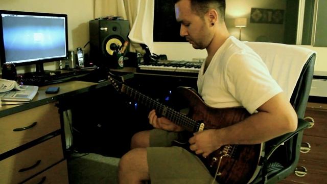 Improv over a Tom Quayle backing track - by Vuk