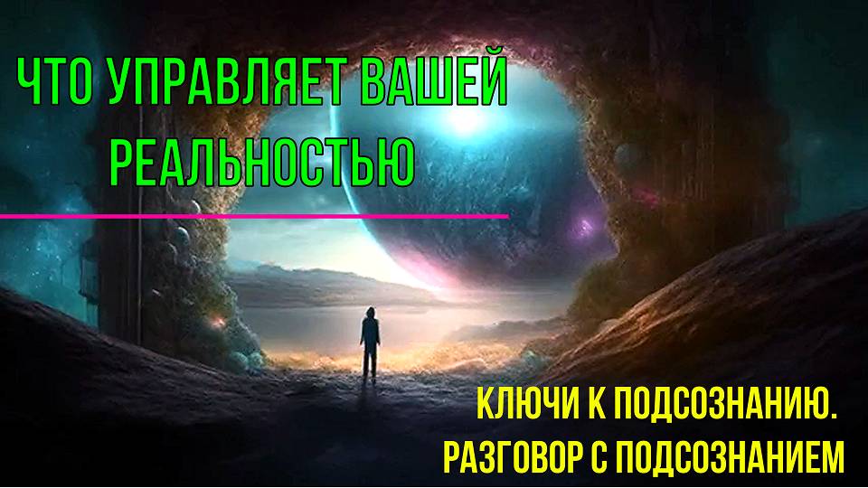 Что управляет вашей Реальностью. Ключи к Подсознанию. Разговор с Подсознанием