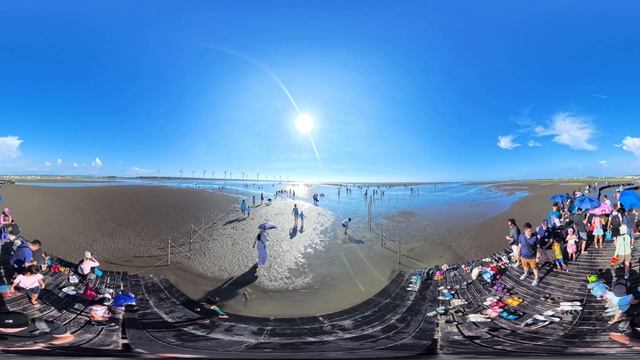 Insta360 X4 5.7K 60fps Footage (高美濕地)