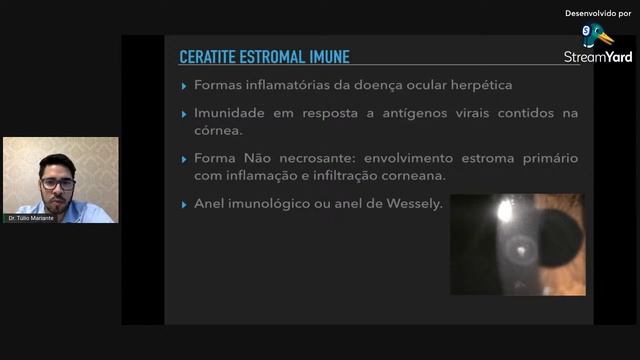 Live 032 - Studium - Ceratites Infecciosas - Dr. Túlio Soares Mariante