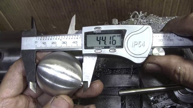 Изготовление ШАРОВ  на ТОКАРНОМ станке