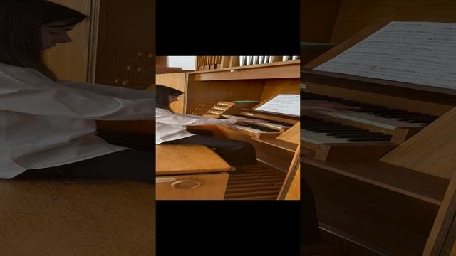 Злата Ненахова, орган, Г.Ф. Кауфманн «Man lobt dich in der Stille», (февраль 2024)