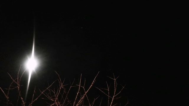Ночь, Луна, Орион и Венера