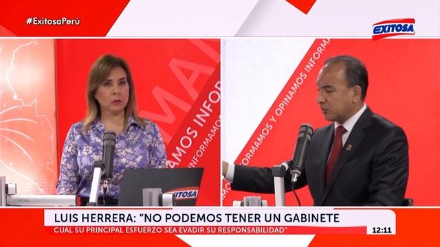 🔴🔵Luis Herrera: Dina Boluarte debería cambiar el Gabinete tras expresiones sobre FF. AA. y PNP