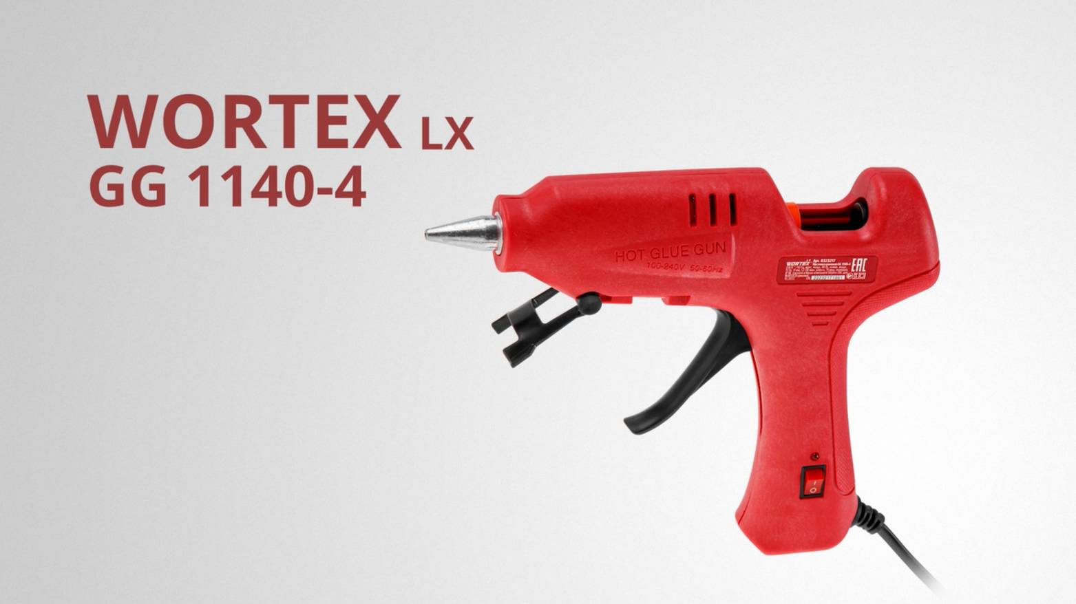 WORTEX GG 1140-4 Клеевой пистолет