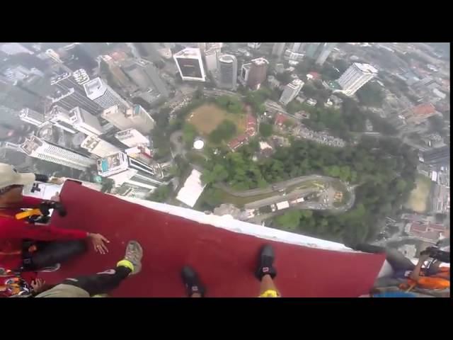 EPIC BASE JUMPING FAIL