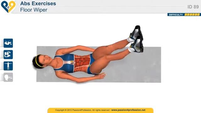 Help you gBest exercise to get abs FAST, six pack - Floor Wiperet .