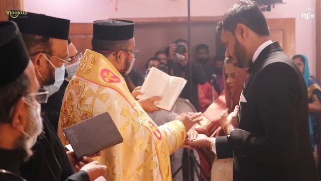 WEDDING CEREMONY || Vineeth weds Merlin || MAR GREGORIOS ORTHODOX SYRIAN CHURCH, DEHUROAD