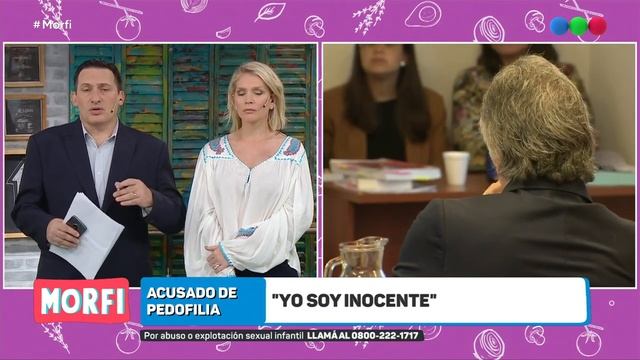 El pediatra del Garrahan acusado de Pedofilia habló con los medios - Morfi