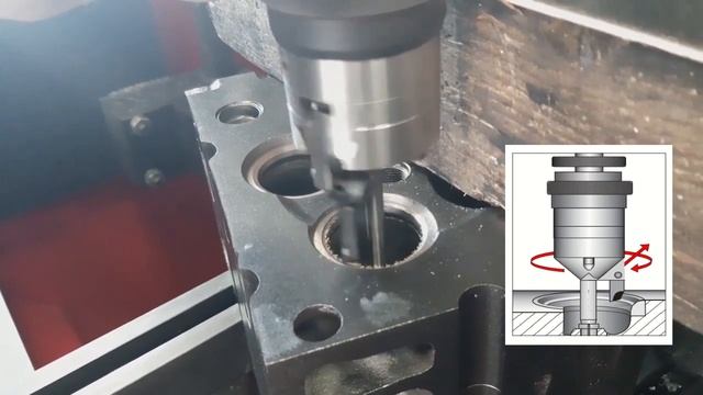 Tool for machining extremely hard valve seats! Mira, Serdi, Rottler, Berco...