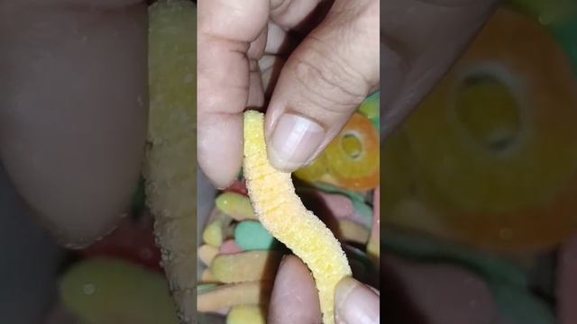 Gummy Jelly Candies | Earthworm🐛 | Donut🍩 | Banana🍌 #shorts #satisfying