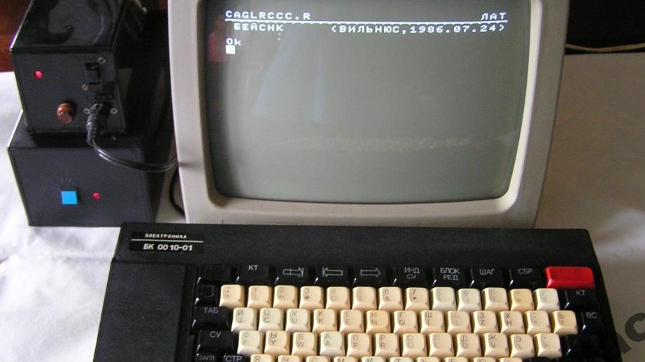 БК0010(11М) редактор GET заработал в Бейсике на hdd