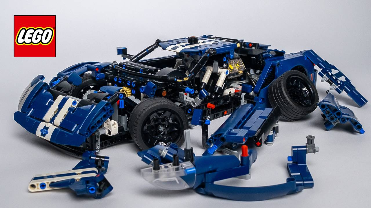 СБОРКА LEGO Technic FORD GT 2022 42154