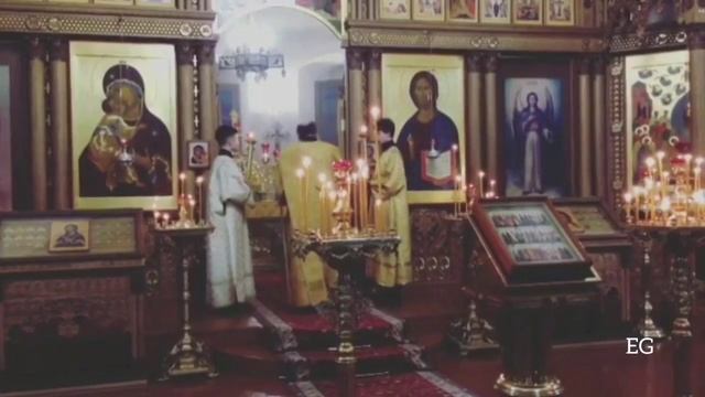 О.Илиодор служит 1 января 2018 года в Козельске.mp4