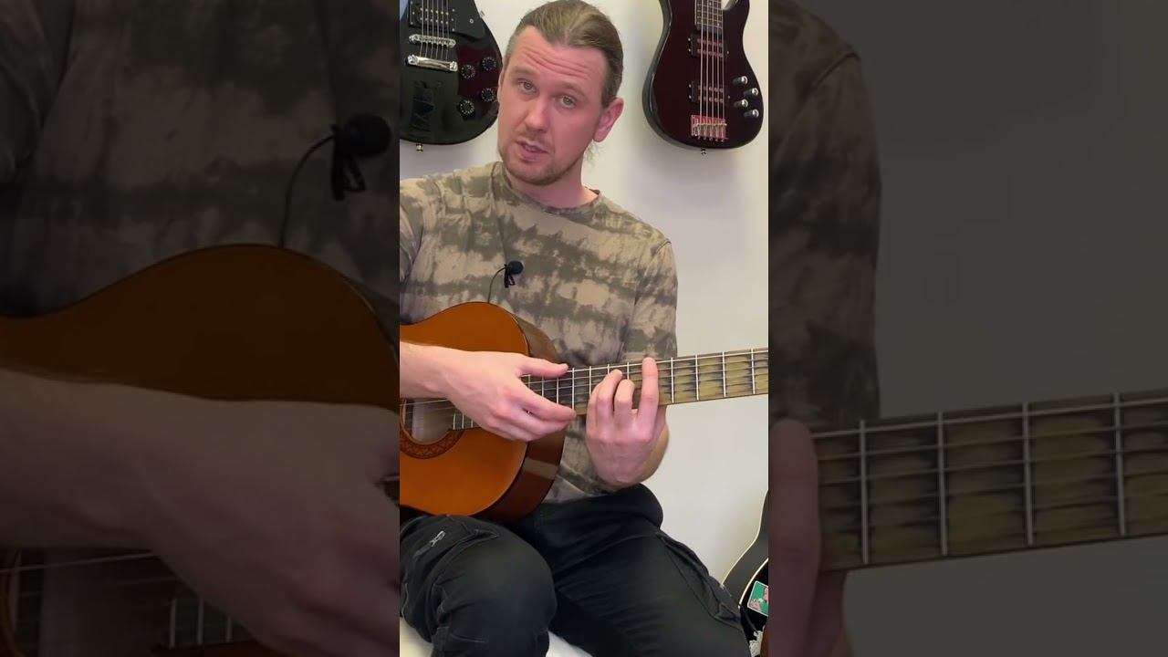 Бой 16 - Вариант 3 #урокзаминуту #урокиэльфа #урокигитары #guitarlessons