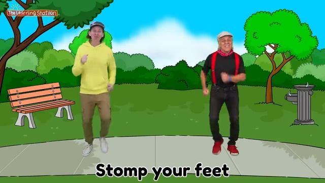 Stomp to The Beat ♫ Feat. Matt from Dream English Kids ♫ Brain Break ♫ Songs by The Learning Station