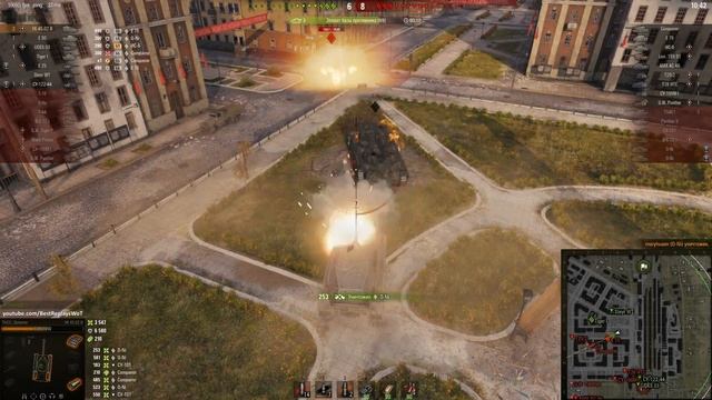 Мир танков. WOT. Бой на VK 45.02 (В). Взял 8 фрагов и 7.9К урона
