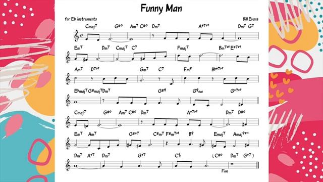 Funny_Man_(Bill_Evans)_Backing_track___score_for_Eb_alto_instruments(360P)[1]