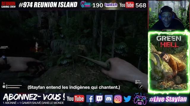 CRODODILE et  BLACK MAMBA dans la jungle ! (Green Hell)