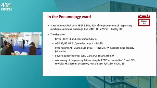 ARDS MANAGEMENT IN HEMATOLOGICAL IMMUNOCOMPROMISED PATIENTS  (ISICEM 2024)