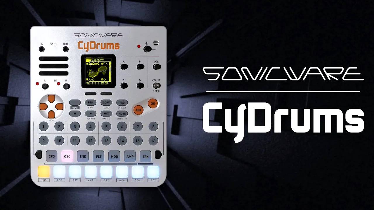 Sonicware CyDrums: Ambient, IDM and Dub Techno (No Talking)