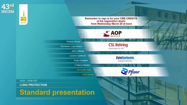 LUNG PROTECTION (ISICEM 2024)