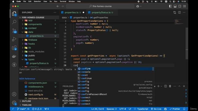 25 -Query for properties data