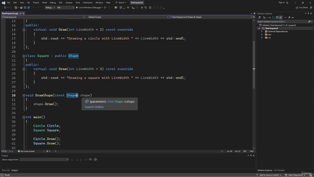 84 -Default Arguments with virtual functions