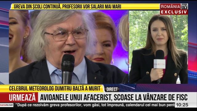 Meteorologul Dumitru Baltă a murit