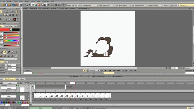 Smoke animation review ["Basics of 2D FX" course]