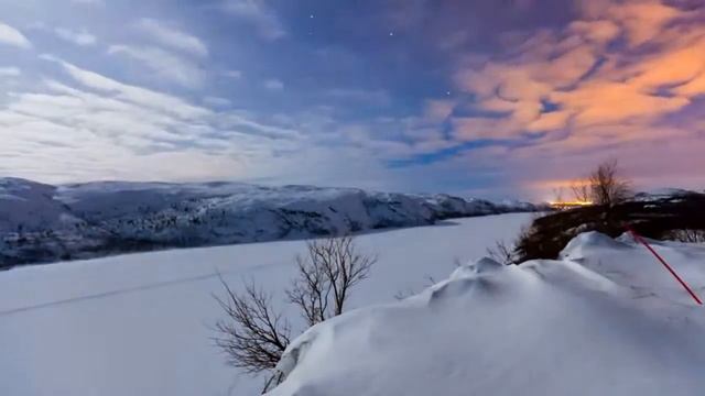 Aurora Borealis in Russia HD