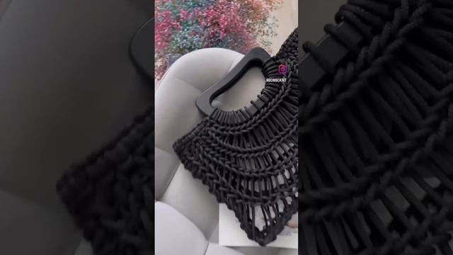 Мастер-класс трендовой сумочки Ponk_bag ищи в моем телеграмм-канале по ссылке в шапке профиля