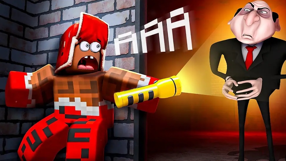 ПОБЕГ От *ЗЛОГО* Мистера ГРАМПИ в Роблокс! Roblox