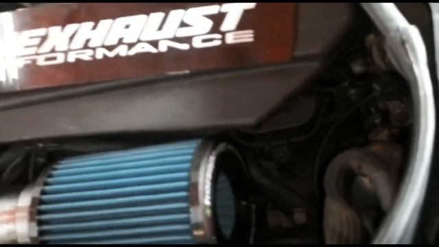 Mercedes W204 turbo installed Max Racing Washable Air Filter