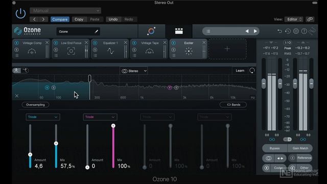 Ozone 10_Exciter adding weight