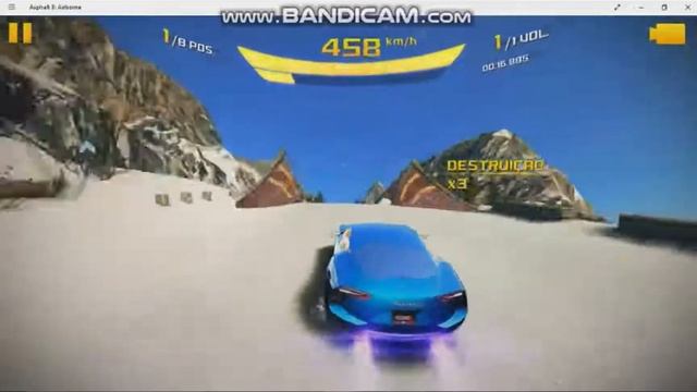 Asphalt 8 Maserati Alfieri Alps 00:52.668 ET