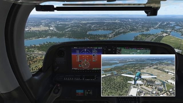 Cirrus SR22 Approach + Landing Tutorial