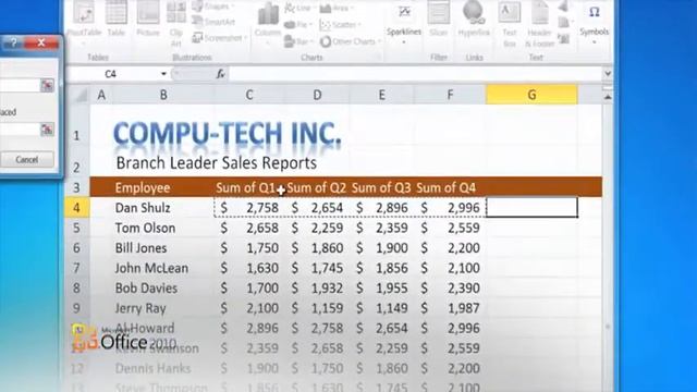 How To Use The New Sparklines In Microsoft Office 2010