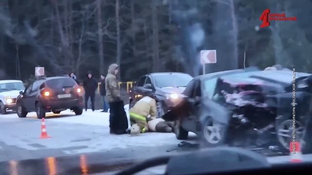 В Ярославской области в результате страшного ДТП погиб мужчина