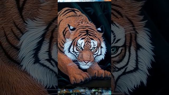 Аэрография на бархате