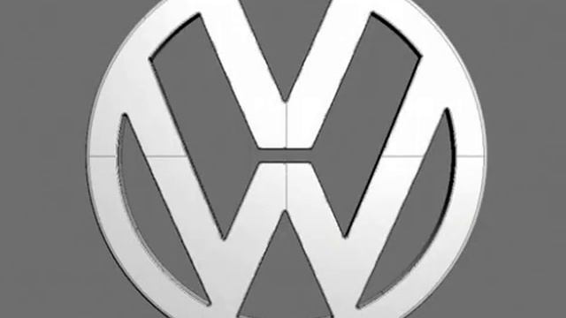 Volkswagen Logo 3D model from CGTrader.com