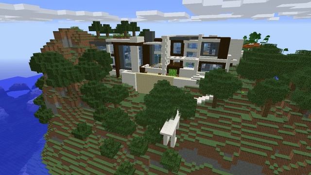 modern redstone mansion