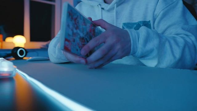 ☁️ gaming vlog on a rainy night ｜ my dream minimal setup-(1440p30)