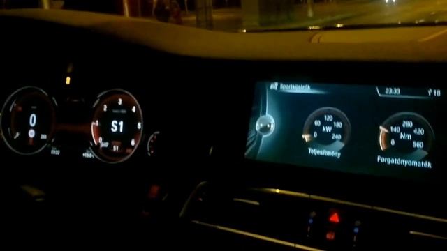 BMW F01 LCI 730xd acceleration 0-140 Km/h