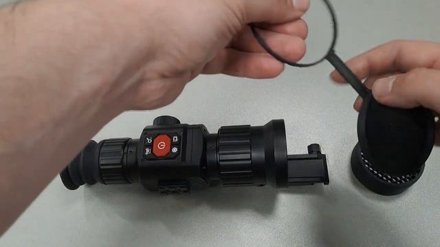Установка защиты тепловизора HTI HT-C8 54mm от HLCustom