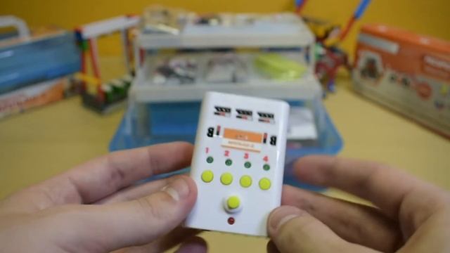 Детский конструктор по образовательной робототехнике РОБОТРЕК МАЛЫШ-2